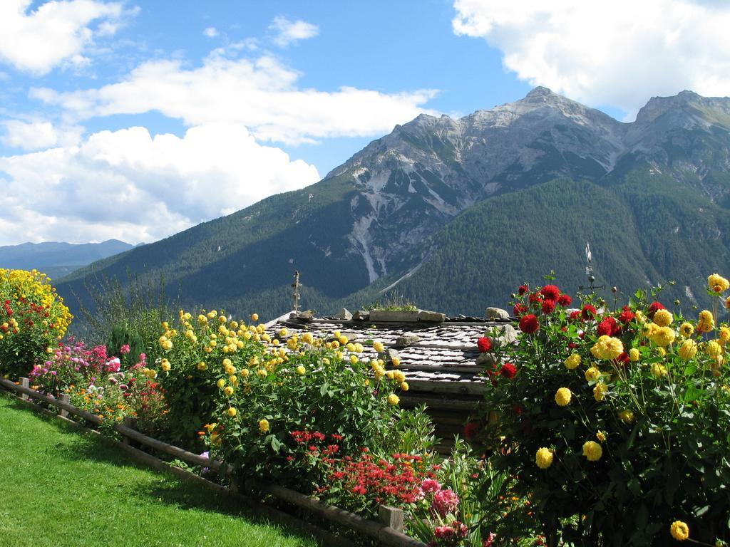 Ferienhaus Bergblick Fulpmes Camera foto